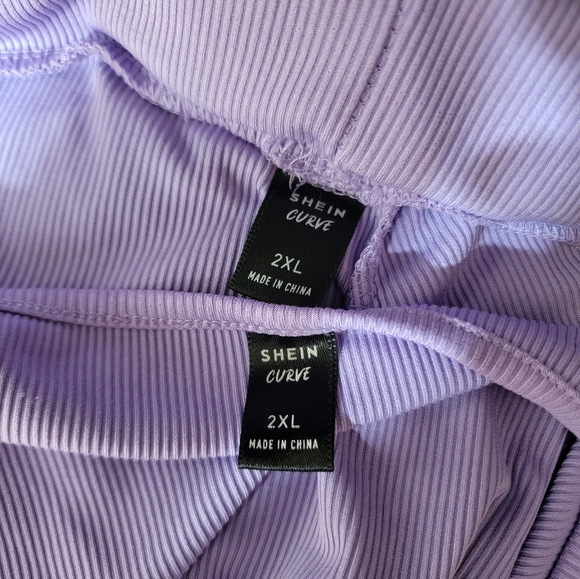 Shein purple short set - Picture 4 of 5